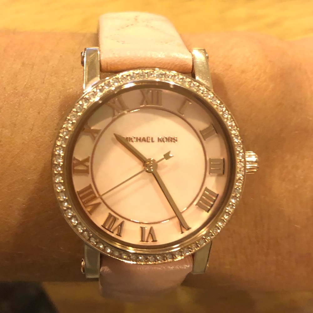 Michael Kors leather watch